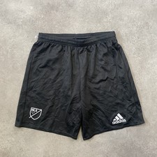 Adidas Soccer Shorts Boys 13-14 Years Aeroready Athletic Pants, Black