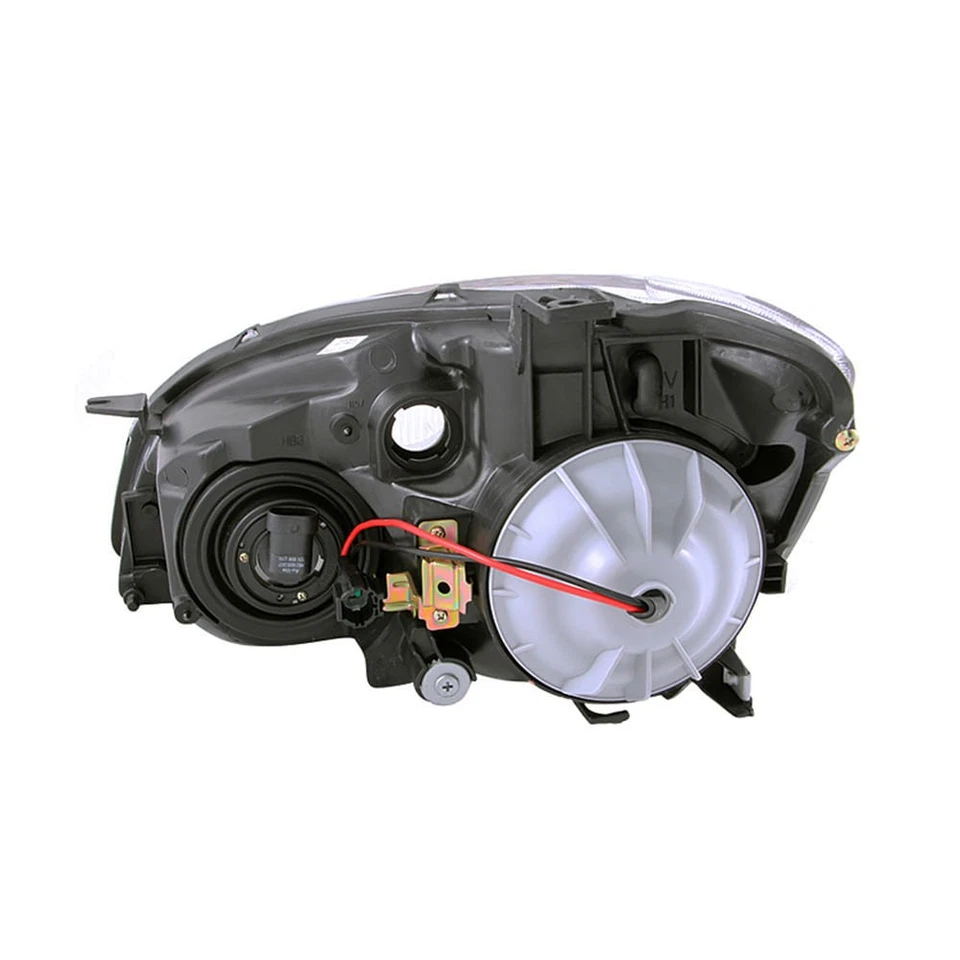 Juego de faros de cristal con lente transparente cromados para Nissan Altima 2002-2004 sin HID Foto 2 de 3