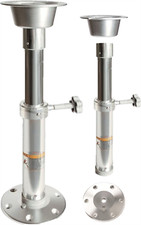 Base de patas de pedestal de mesa ajustable de aluminio 500-700 mm, 19,7-27,6 pulgadas - P2