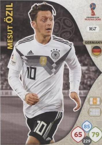 447 Mesut Ozil Germany Panini FIFA World Cup Russia 2018 Sticker