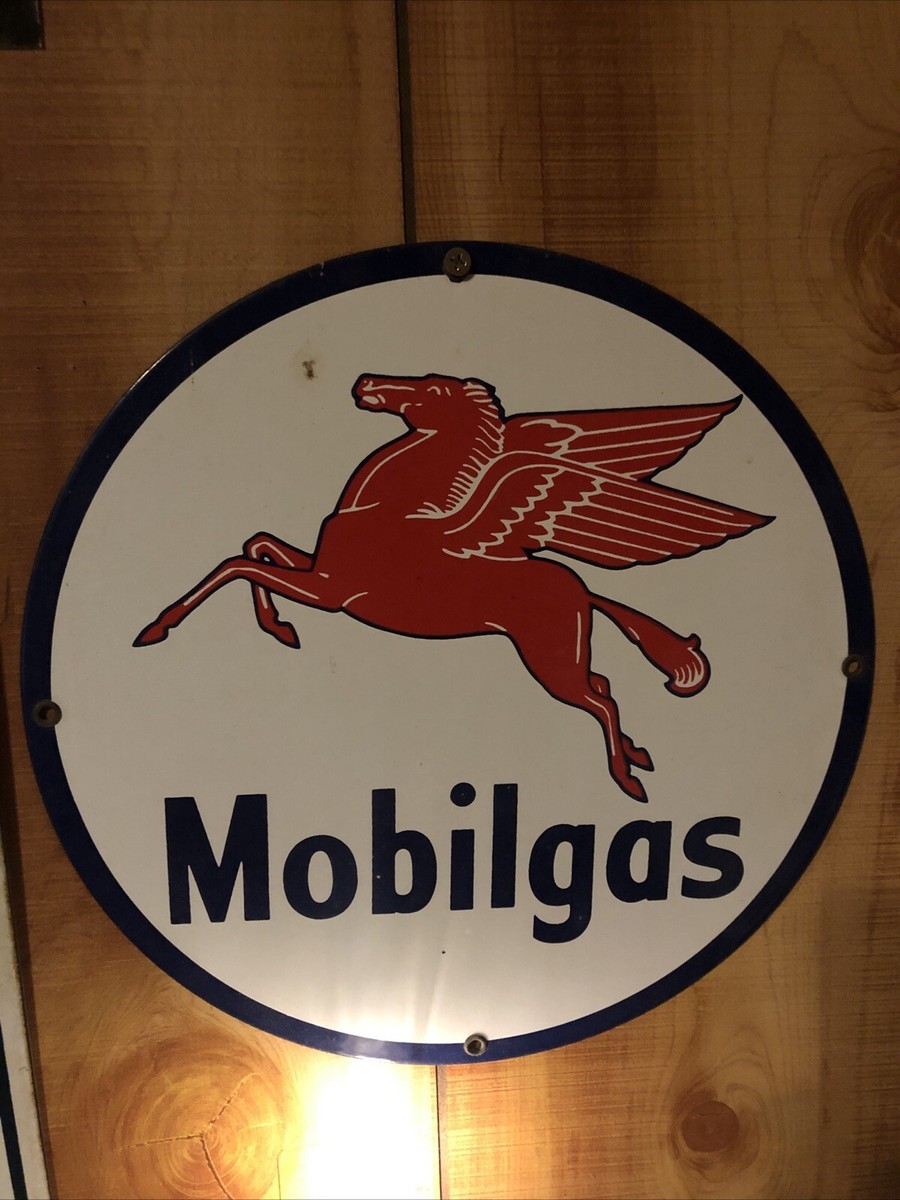 Mobil ガスステーション　プライス看板 楽天市場】モービル 看板の通販
