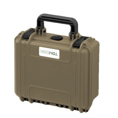 TOMCASE Outdoor Case leer, IP67 wasserdichter Schutzkoffer Transport,Hartschale 23x18x10