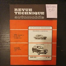 Revue technique Citroen VISA