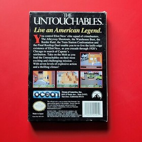 Nintendo NES The Untouchables Game with Box & Manual Works