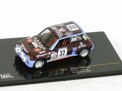 IXO 1/43 Renault 5 Turbo #32 Rally France Tour de Corse 1984 Racing Model Car - Picture 2 of 4