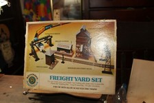 1970's Cut Box Art Bachmann Freight Yard Set Plasticville  NO KIT BOX ONLY 