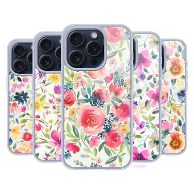 OFFICIAL NINOLA SUMMER GARDEN FLOWERS SOFT GEL CASE FOR APPLE iPHONE PHONES