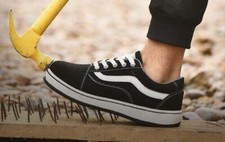 Work Shoes Steel Toe Cap Anti-shattering Lightweight EVA Sole Safety Sneakers