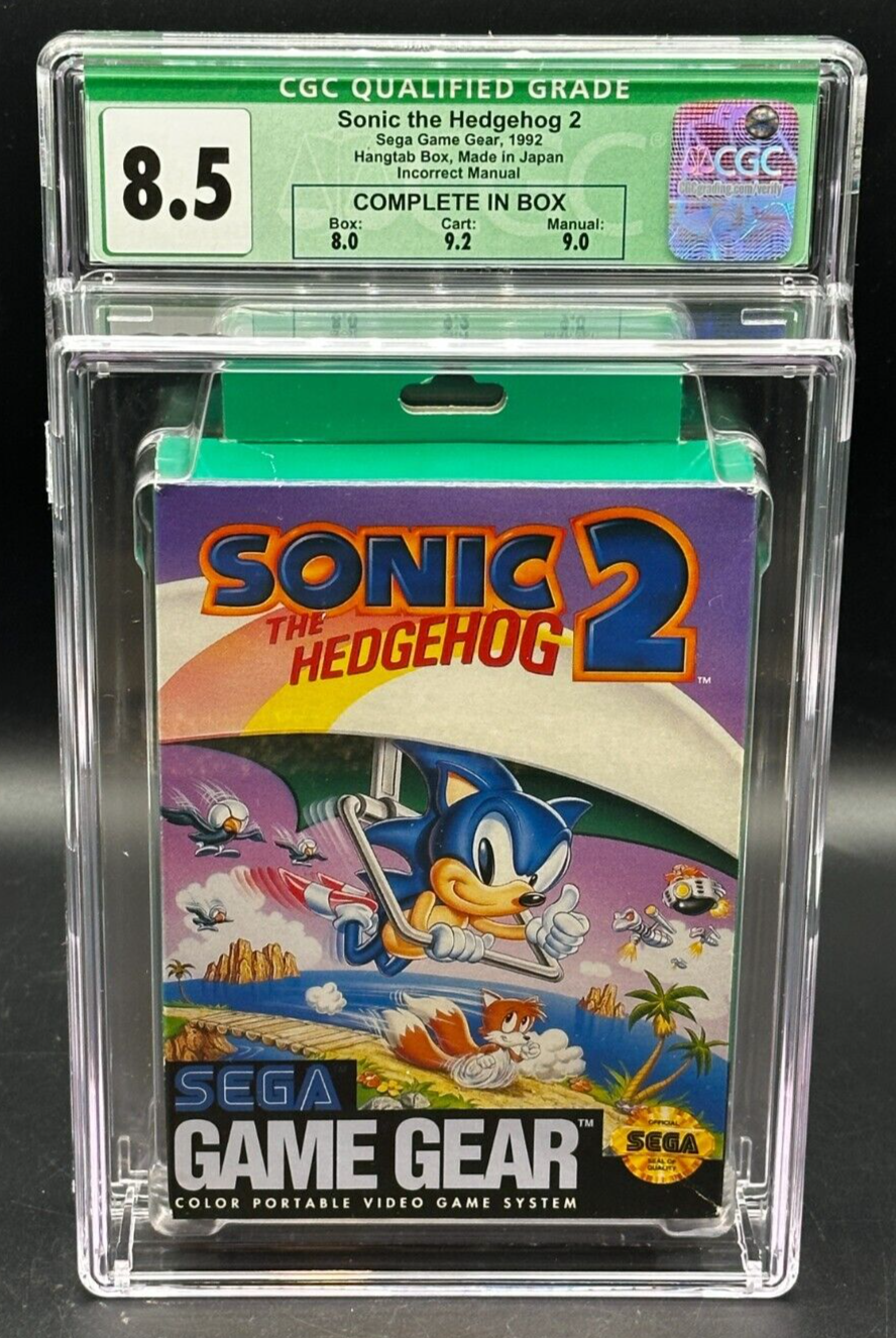 Game Gear Sonic the Hedgehog. Complete 