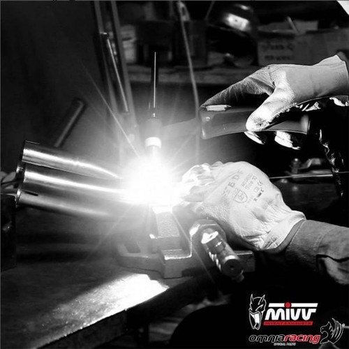 Terminale scarico Mivv Oval omologato acciaio Suzuki DL1050 Vstrom/XT 2020-2023 - 第 9/10 張圖片