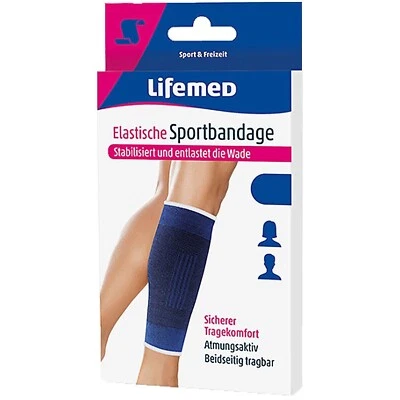 LIFEMED Wadenbandage Waden Sleeve Kompressionsbandage Wade Kompression Wade Wadenmuskel