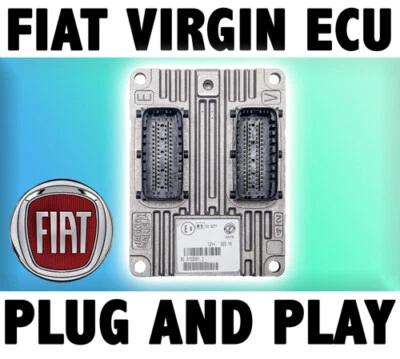 PLUG AND PLAY FIAT 500 1.2 ECU IAW5SF8.MR 51829843 51819346 51819337 VIRGIN - Image 1 of 4