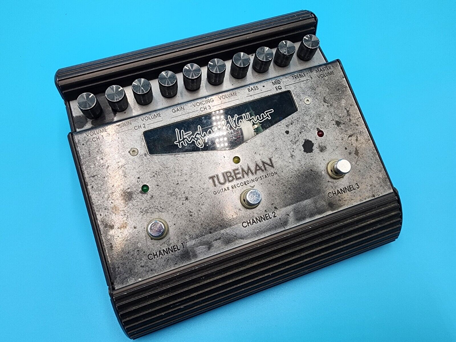 Hughes & Kettner Tubeman MKII 3-Channel Guitar Effect Pedal Recording  Station