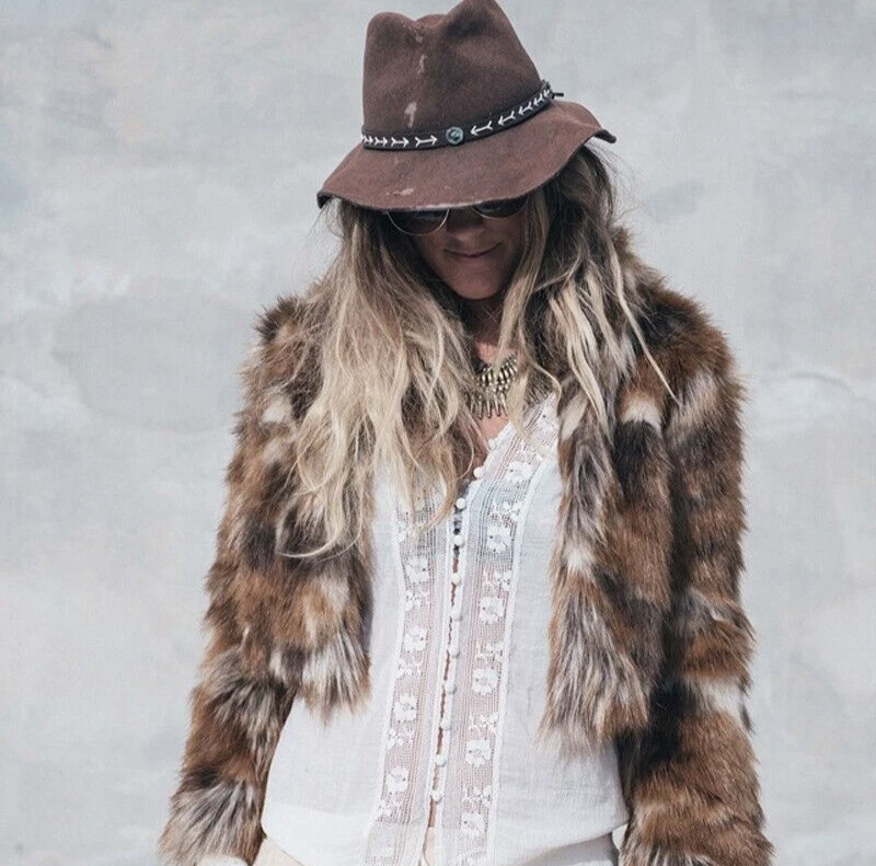 XL Nueva Blusa Boho Blanca de Encaje Manga Larga De Colección Años 70 Insp Top Camisa Para Mujer X-GRANDE