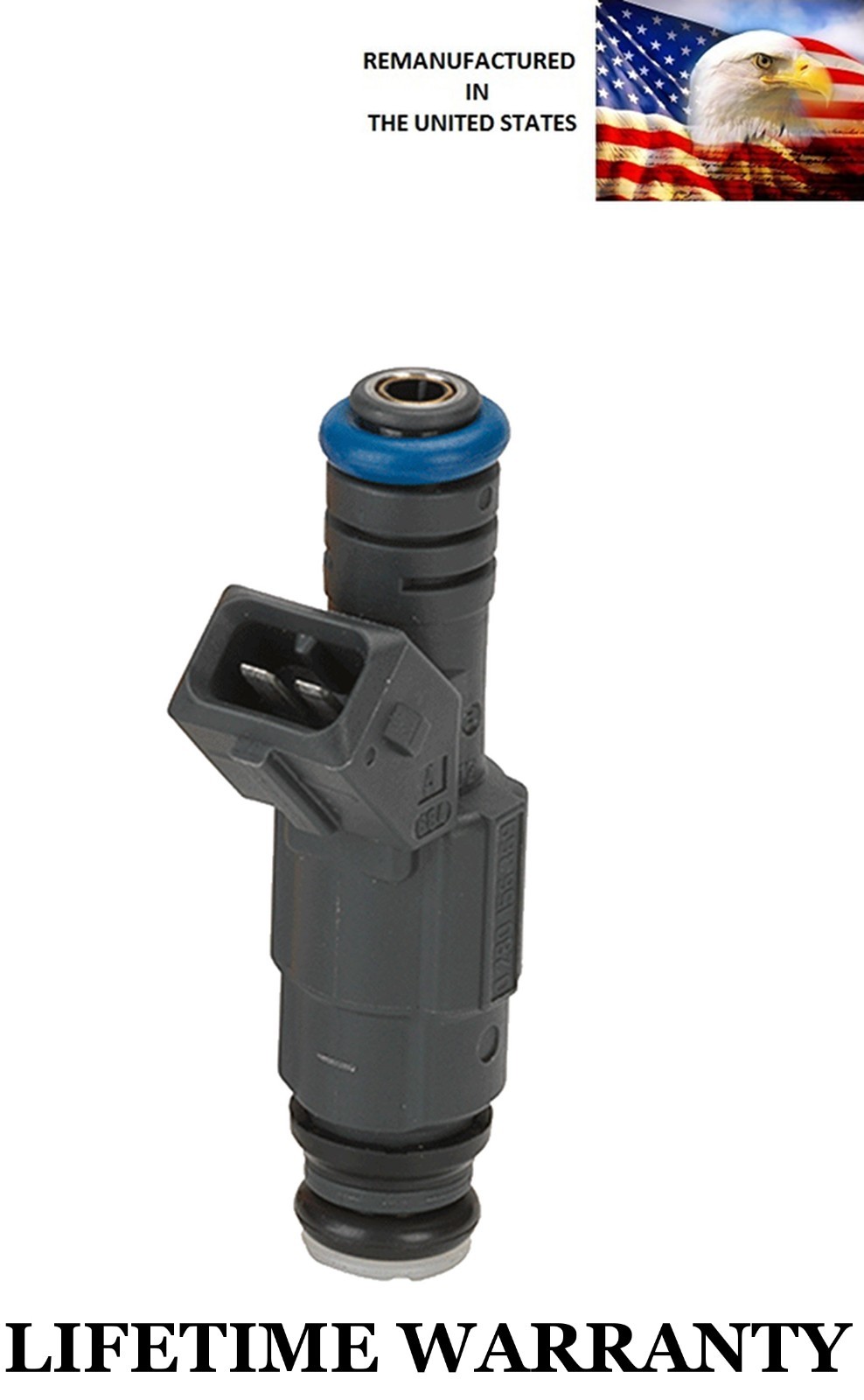 REMAN IN USA BMW Bosch 8x Fuel Injectors 0280155823 540i 540it 740i