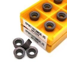 10pcs Carbide Inserts Lathe Indexable Milling Tools RPMT10T3 RPMT1003 MO VP15TF