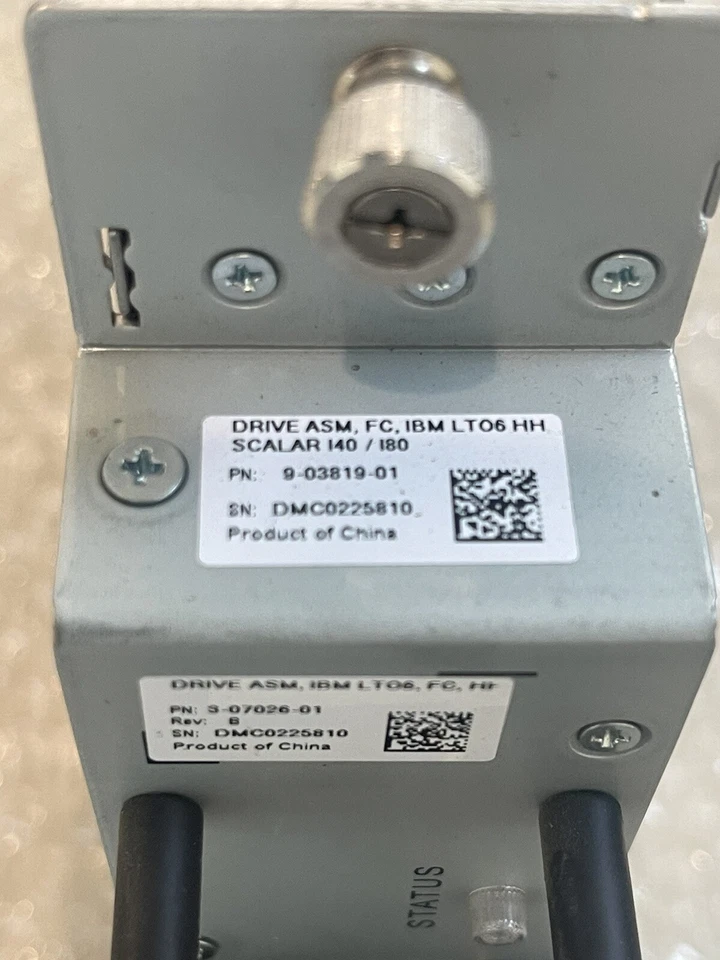 3-07026-01 9-03819-01 IBM 2727079 LTO6 FC HH Tape Drive Module i40 i80 - Image 2 of 4