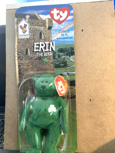 Ty Beanie Babies Britannia Glory Erin Maple The Bear McDonalds Set of 4 1999 - Picture 7 of 7