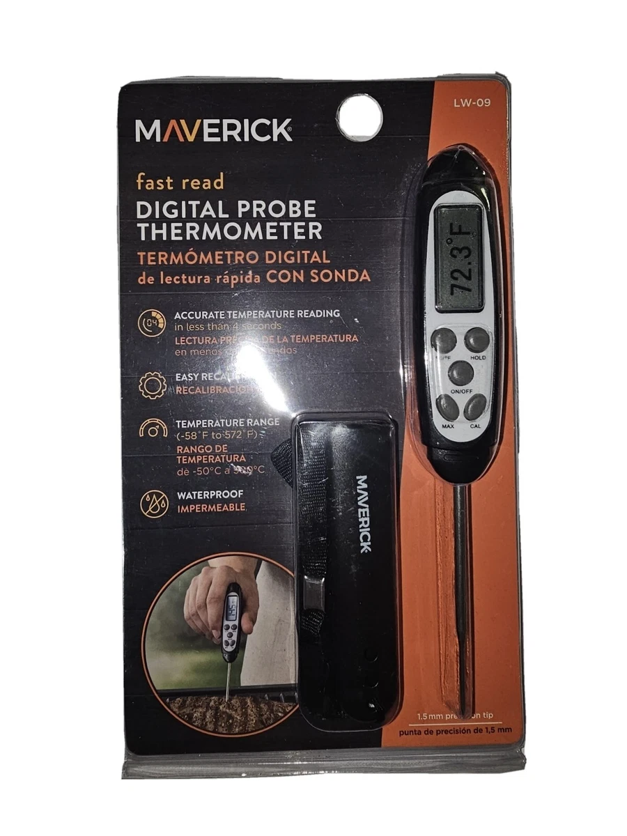 Digital Waterproof Thermometer, Reduced Tip Probe