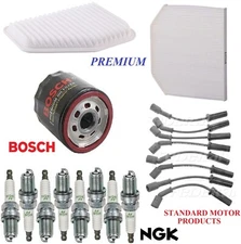 Tune Up Kit Filters Wire Spark Plugs For CHEVROLET CAPRICE V8 6.0L 2015-2017