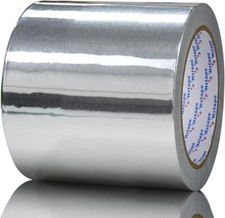 Aluminum Foil Tape, Silver, for HVAC,ductwork Metal Duct Tape 4" x 20m x 4.0 NEW