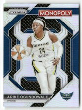 2024 Panini Prizm Monopoly WNBA #WNBA14 Arike Ogunbowale All-Star Silver