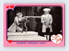 YANKEE DOODLE LUCY #107 I Love Lucy Pacific Trading Card Lucille Ball BRY7