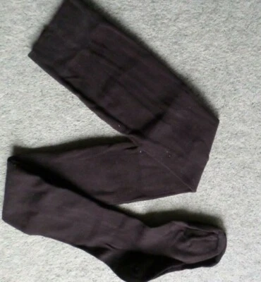 ERGORA Blickdichte Damen Strumpfhose Strickstrumpfhose Soft Comf. Dunkelbraun Gr.44/46