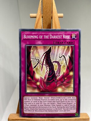 Blüte der dunkelsten Rose - 1. Auflage LDS2-DE120 - NM - YuGiOh