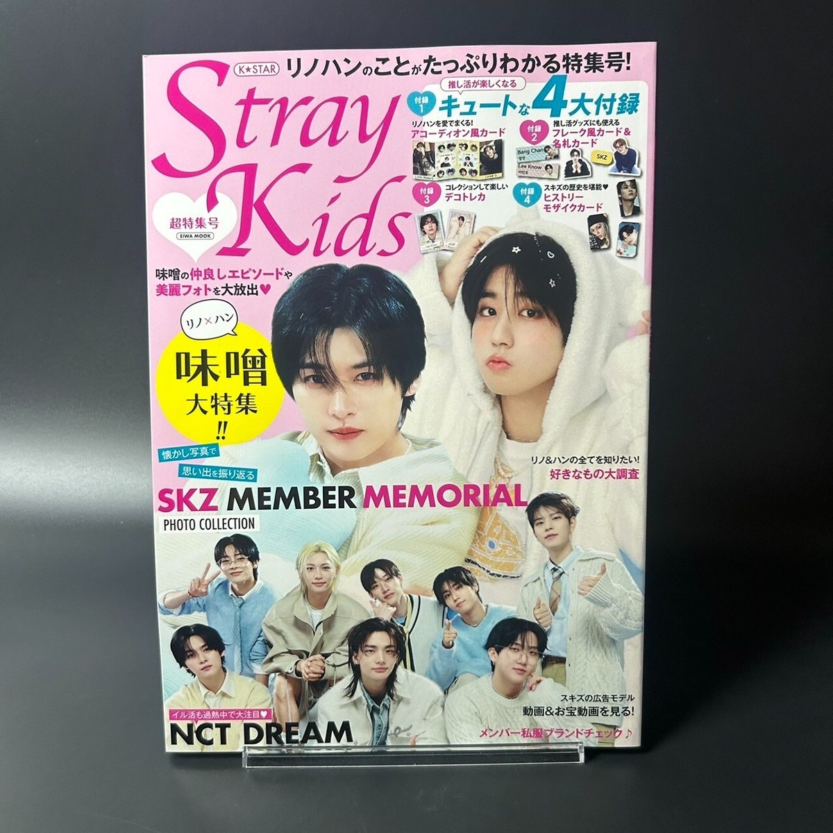 K☆STAR Stray Kids Super Special Issue Japanese Magazine +