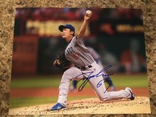 Tsuyoshi Wada Signed 8x10 Photo Chicago Cubs Autograph