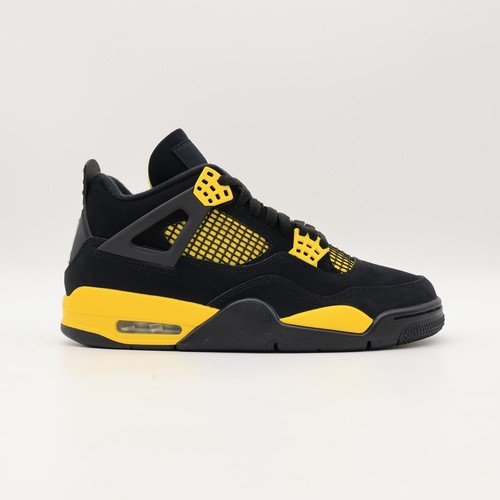 DH6927-017 Nike Air Jordan 4 Retro Thunder Lightning Black Tour Yellow Gold - Bild 3 von 10