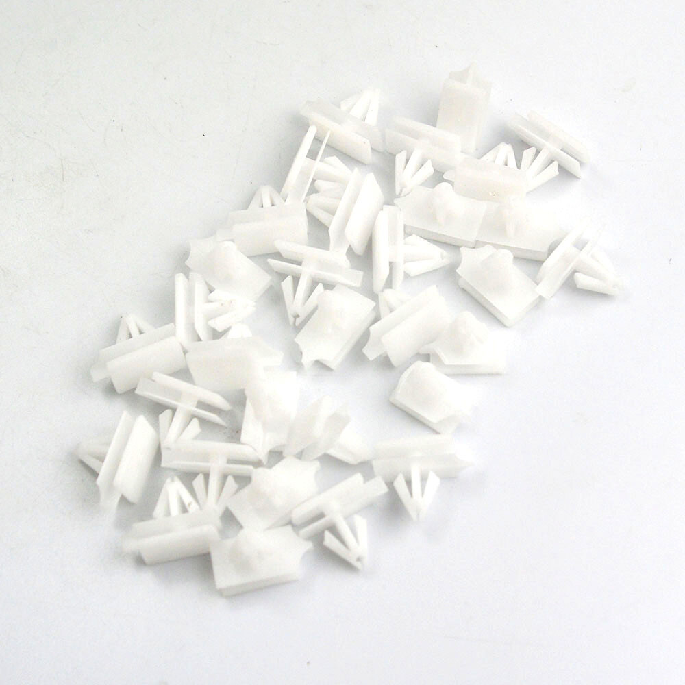 Set of 20 Nylon Rocker Panel Moulding Clip Fastener For Buick Chevy ...