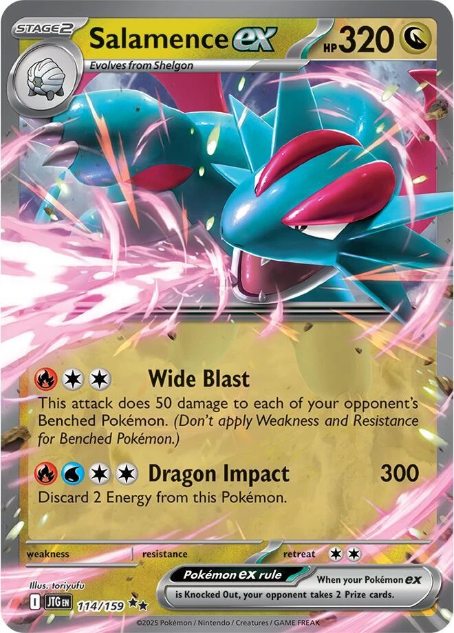 Salamence ex Pokémon TCG Cards for sale | eBay