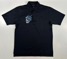 MEDIUM PROPPER MENS F5341 I.C.E. PERFORMANCE POLO S/S SHIRT PATCH REMOVED NAVY