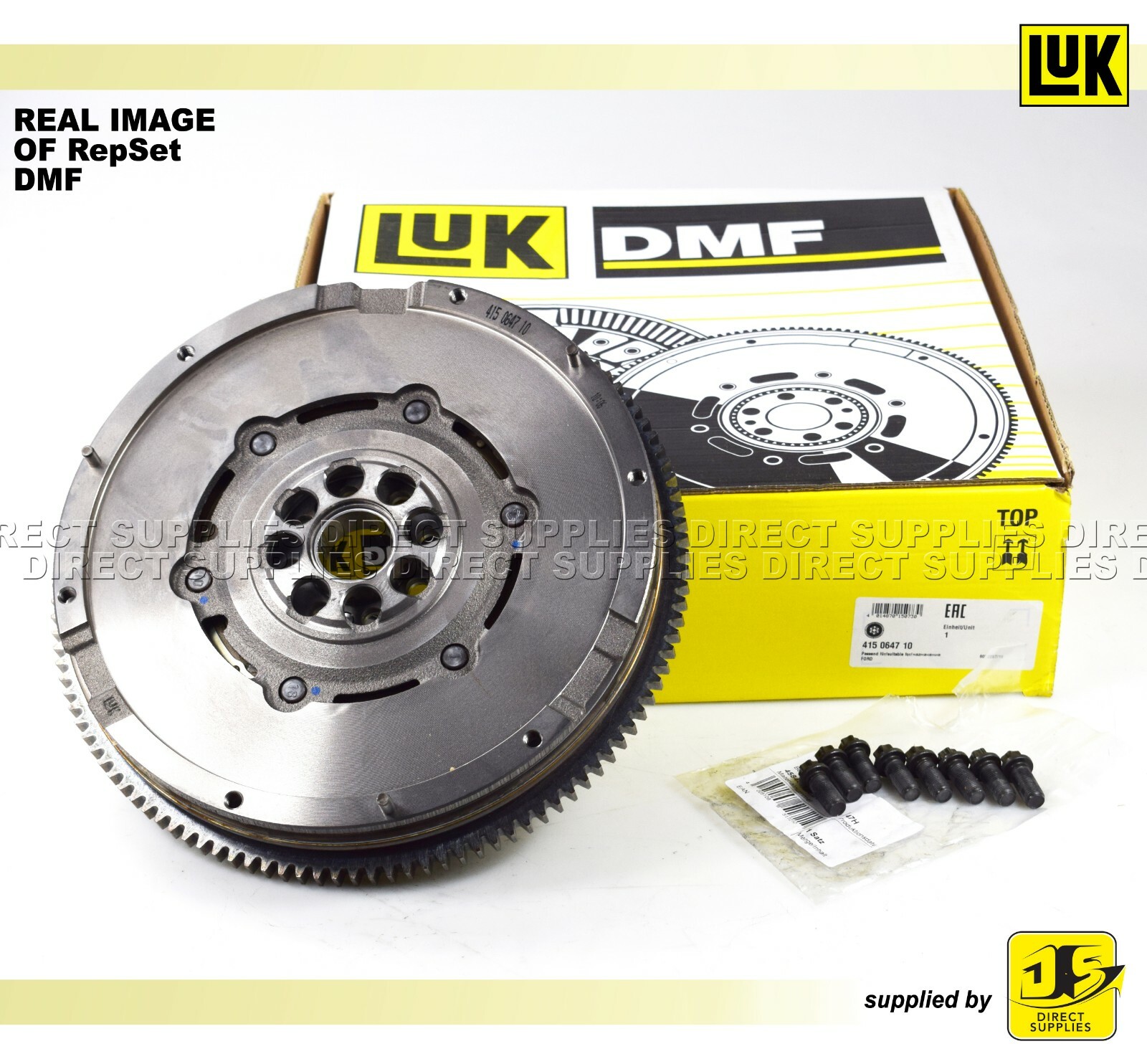 LUK DUAL MASS FLYWHEEL 415064710 FITS FORD FOCUS C-MAX GALAXY 1.8  