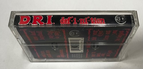 D.R.I. - Definition - Cassette Tape DRI Dirty Rotten Imbeciles - Picture 3 of 8