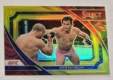 Rich Franklin Cards and Autographed Memorabilia Guide 25