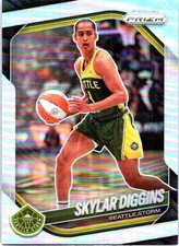 2025 Panini Prizm WNBA #123 Skylar Diggins Silver Prizms
