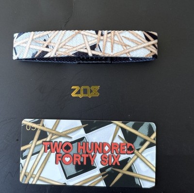 zox Armband Med TWO HUNDERT FORTY SIX Jul 24 Series, uneingelöst *Drumsticks*-