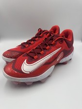 Nike Alpha Huarache Elite 4 MCS Baseball Cleats Red Mens Size 13 DX6962-616 NEW