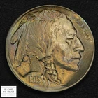 1913 S Type 1 Buffalo Nickel 5C (TONED MS UNC!) Key Date!