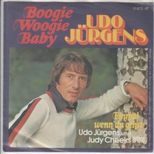 Udo Jürgens – Boogie Woogie Baby – Einmal wenn du gehst – Judy Cheeks- 7“-Single