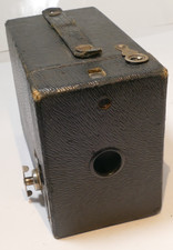 Kodak Rainbow Hawk-Eye No.2 Model C , Box Camera 120 Film Black Zebra Pattern