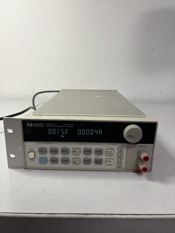 HP/Agilent 66312A Dynamic Measurement DC Source 0-20V/0-2A