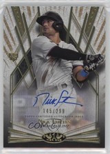 2022 Topps Tier One Break Out Auto 145/299 Nick Fortes #BOA-NC Auto 19n6