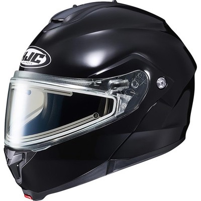 HJC C91 Snow Helmet - Dual Pane - Electric - Solid - Black - 2XL EP25EUS8XBKV
