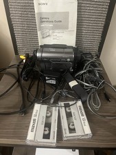 Sony Handycam DCR-TRV280 Digital8 Camcorder 2 Tapes