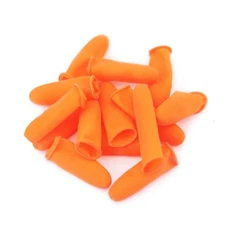 COOSKIN 100 PCS Latex Finger Cots Reusable Rubber Fingertips Protective Glove...