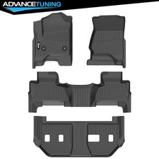 Fits 15-20 Chevy Suburban Gmc Yukon Xl All Weather Floor Mats Liner Carpets Tpe